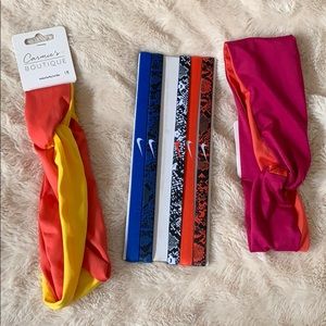 New never used headbands